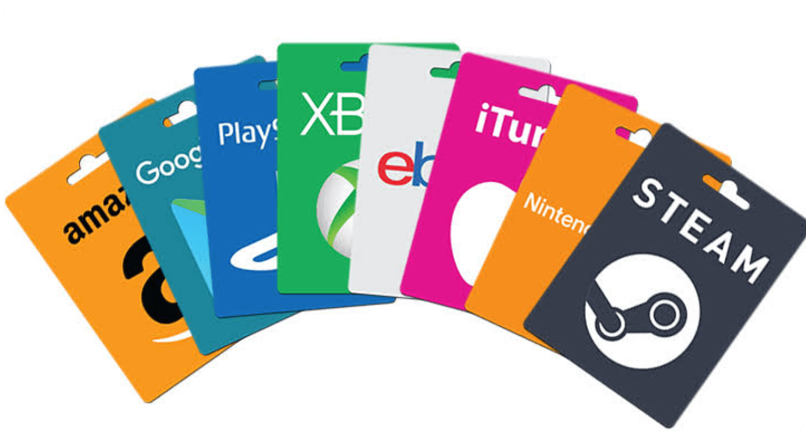 Gift cards you can buy on Ridima — illustration