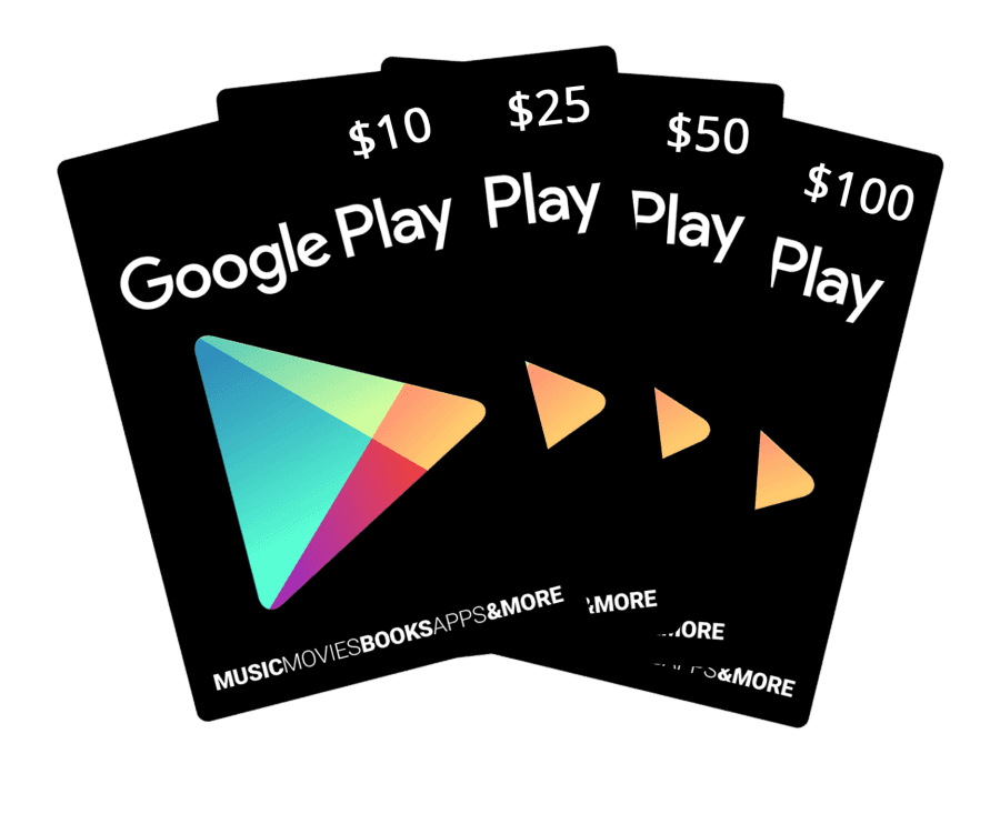 Google Play gift cards on Ridima — informational illustration