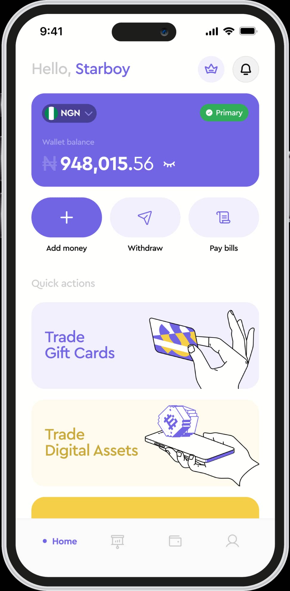 Ridima — gift cards, crypto, and bill payments in Nigeria and Ghana