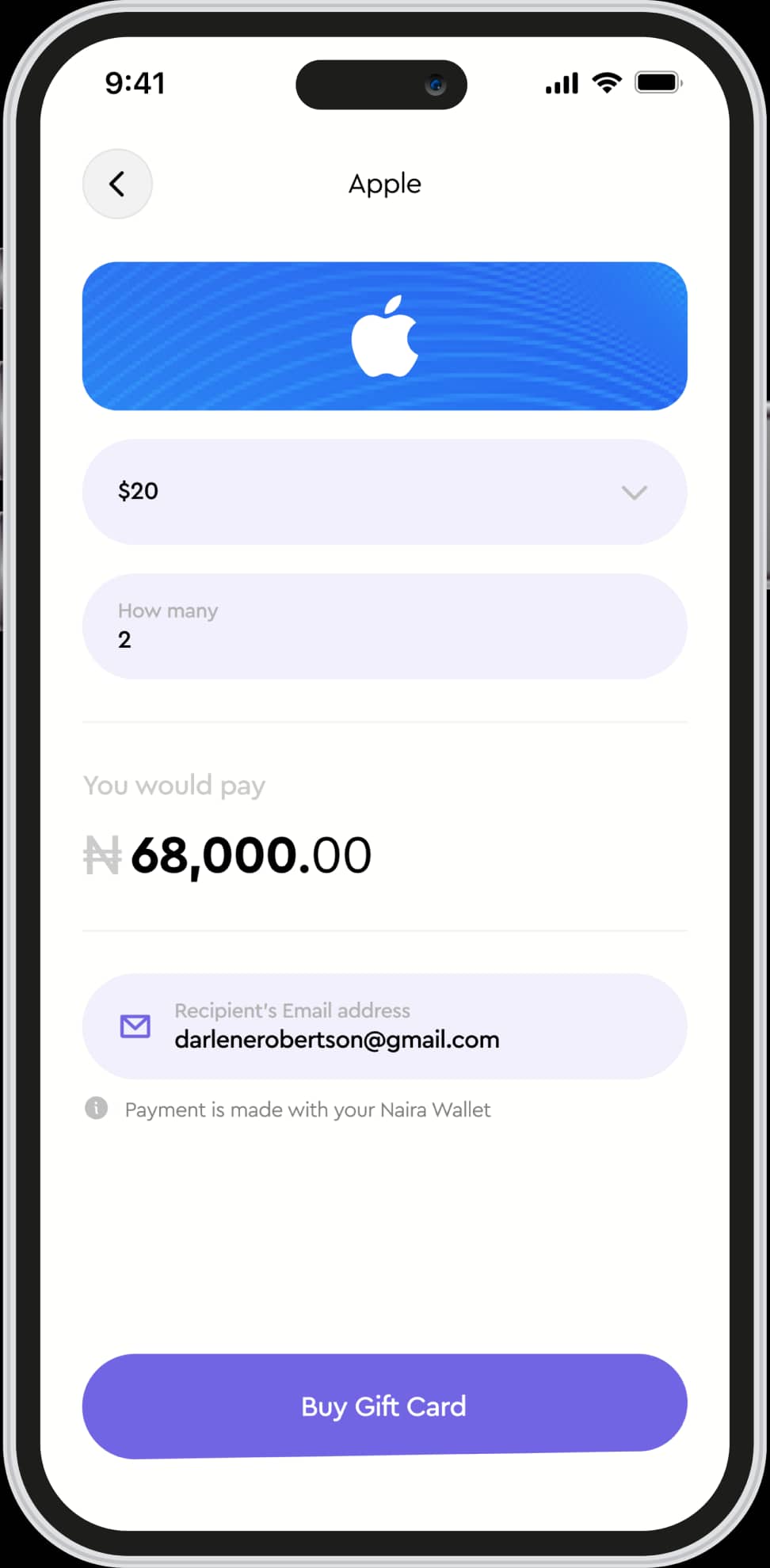 Ridima — gift cards, crypto, and bill payments in Nigeria and Ghana