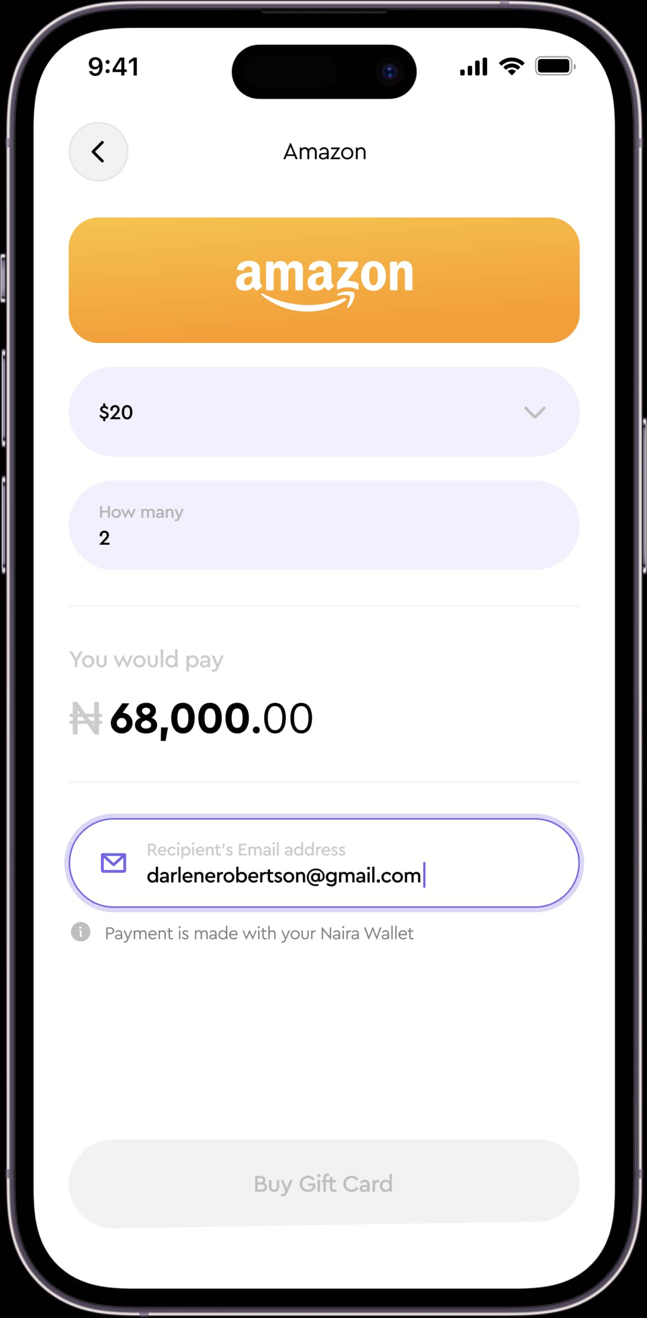 Illustration: BUY YOUR PREFERRED GIFT CARDS EASILY