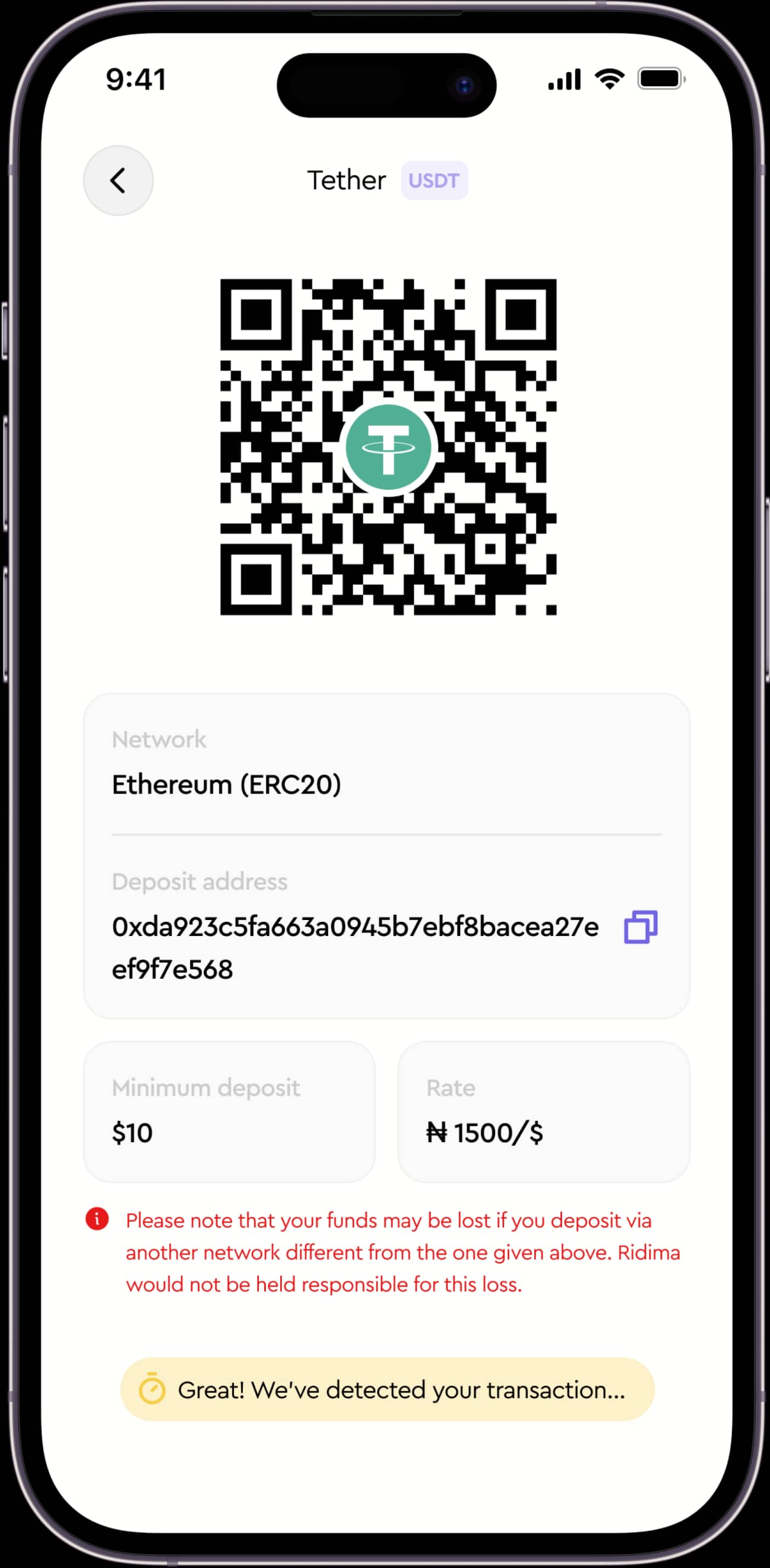 Ridima — gift cards, crypto, and bill payments in Nigeria and Ghana
